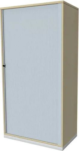 Palmberg PRISMA-2 Querrollladenschrank 4 OH mit Sockel, 80 cm breit, links schließend