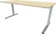 Palmberg CREW Schreibtisch mit C-Fußgestell, 180x80 cm, starr