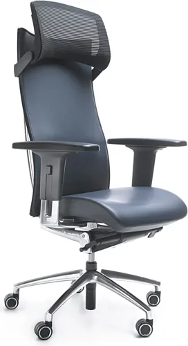 Profim Action 110 SFL - Bürostuhl, Rückenpolsterauflage, Sitztiefeneinstellung,  Sitz- und Rückenneigeeinstellung, verstellbare Kopfstütze