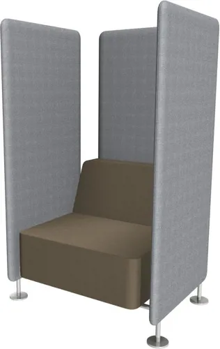 Profim Wall In 23 - Sessel zur Verbindung mit 3 Trennwänden