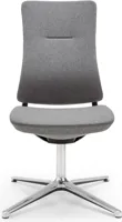 Profim Violle 130F - Konferenzstuhl, Sitz und Rücken gepolstert, Fußkreuz mit Rückholspindel